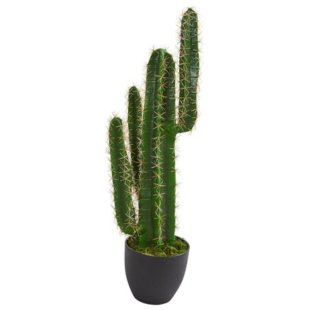 NEARLY NATURALS 3 ft. Cactus Artificial Plant 6328